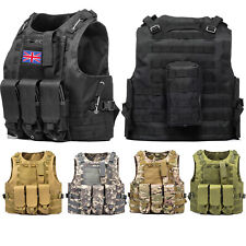 Tactical vest molle for sale  DUNSTABLE