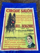 Affiche cirque salon d'occasion  Baugé