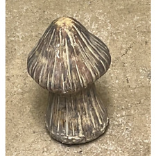 Garden Mushroom Stone / Cement / Concrete Doorstop Sculpture Home Decor, 6.75"  for sale  Shipping to South Africa