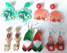 Christmas earrings full for sale  ASHTON-UNDER-LYNE