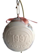 Bola de Natal anual vintage 1997 LLADRÓ #16442 em perfeito estado na caixa coleção Bola De Navidad comprar usado  Enviando para Brazil