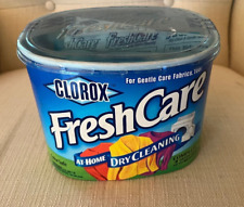 Clorox Fresh Care At Home Dry Cleaning Kit Color Safe 3 Loads Open Box for sale  Shipping to South Africa