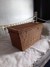 Vintage wicker blanket for sale  STOCKPORT