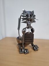 Novelty cat metal for sale  Shipping to Ireland