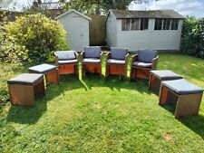 Rattan seater cube for sale  GRANTHAM