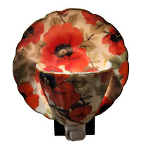 Red poppies ceramic for sale  Mc Gregor