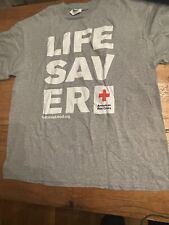 Camiseta Life Saver Cruz Vermelha Americana Delta Pro Peso Masculina Cinza Tamanho XLarge Sangue comprar usado  Enviando para Brazil