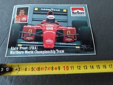 Alain prost marlboro d'occasion  Le Quesnoy