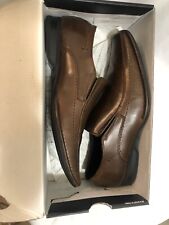 Aldo Brown Leather Slip On Dress Loafers Shoes Men's 43 us 10 for sale  Shipping to South Africa