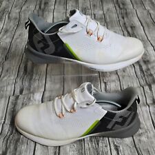 Footjoy FJ Fuel Golf Shoe Men's Size 12 Wide Size Waterproof White Sneaker 55443 for sale  Shipping to South Africa