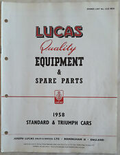 Triumph tr3 standard for sale  BEDFORD