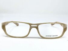Nuevo marco de gafas unisex PRODESIGN DENMARK 7604 a rayas beige mármol 55-16 segunda mano  Embacar hacia Argentina