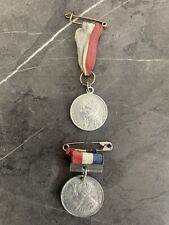 Commemorative medals ribbons for sale  BRIDGEND