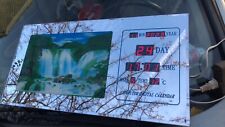 Reloj de pared digital pantalla grande con calendario de temperatura interior raro, usado segunda mano  Embacar hacia Argentina