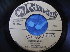 LITTLE ROYs / THE CREATIONS - BONGO NYAH / BAD NAME 45 RANDY'S MATADOR Reggae segunda mano  Embacar hacia Argentina