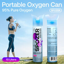 Spozer Oxygen Natural Portable 10 Liter Pure Canned Oxygen Canister O2 Bottle for sale  Shipping to South Africa