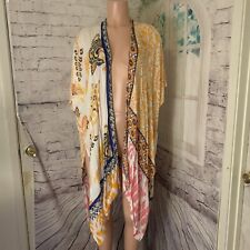 Cardigã Lovestitch Feminino Kimono Cobertura Tamanho Único Transparente Elástico Floral comprar usado  Enviando para Brazil
