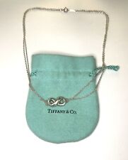 Colar Tiffany & Co prata esterlina 925 infinito 18" com bolsa K5178 comprar usado  Enviando para Brazil