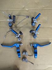 Vintage Paul Stoplite Brakes Love Levers Cantilever Vintage mountain bike bLUe for sale  Shipping to South Africa