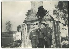 Oryg. Zdjęcie żołnierzy w zniszczonym GRAJEWIE b. Łyck Ełk Polska 1939 na sprzedaż  Wysyłka do Poland
