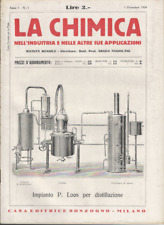 1924 rivista chimica usato  Italia