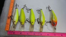 LOT OF 5 Rapala Fat Rap DEEP DIVE FR-7 CLOWN/SILVER crankbait FISHING LURES, used for sale  Shipping to South Africa
