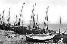 Barcos de pesca ent-68, East Beach, Hastings, East Sussex. Foto comprar usado  Enviando para Brazil