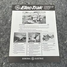 ge elec trak for sale  Bethany