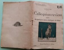 Colette revient dialogues d'occasion  Grenoble-