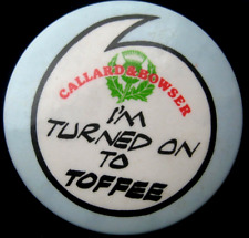 CALLARD & BOWSER GUINNESS Co toffees vintage rare 1970s promotional pin BADGE, used for sale  Shipping to South Africa