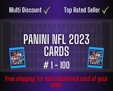 Tarjetas Panini NFL American Football 2023 - a elegir #1 - #100 segunda mano  Embacar hacia Argentina