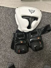 Mma Gloves With Boxing Head Gear for sale  Shipping to South Africa