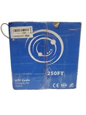 VIVO 250ft bulk Cat5e LAN Ethernet Cable UTP Cat-5e INDOOR V013, used for sale  Shipping to South Africa