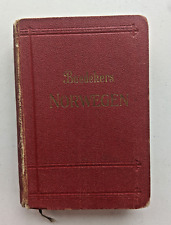 Guia de viagem Baedeker: Noruega, Dinamarca 1931 comprar usado  Enviando para Brazil