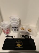 Lote promocional Jack Daniels Honey - Fones de ouvido - Chaveiro abridores de garrafas - Copos - Faixa de pressão comprar usado  Enviando para Brazil