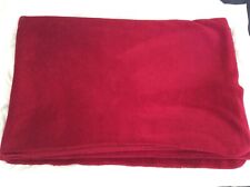Blanket throw red for sale  GLASGOW