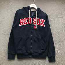 Used, Boston Red Sox MLB Jacket Hoodie Mens Small S Raglan Pocket Embroidered Navy Red for sale  Shipping to South Africa