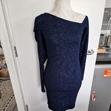 Elegant navy sequined for sale  BASILDON