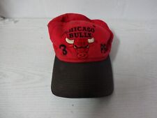 Gorra de béisbol original de los Chicago Bulls Jordan de la NBA 3 turba 1993 Snap Back 91-93 campeón segunda mano  Embacar hacia Argentina