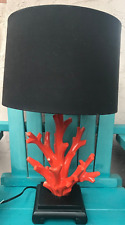 glass large lamp coral for sale  Lomita