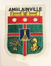 Ecusson brode amblainville d'occasion  Aulnay-sous-Bois