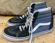 Vans Old School SK8-Hi Azul Branco Masculino Tamanho 7.5 Tênis de alta Top, usado comprar usado  Enviando para Brazil