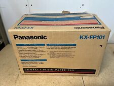 Máquina de fax compacta de papel liso Panasonic KX-FP101, usado segunda mano  Embacar hacia Argentina