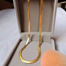 24k gold necklace for sale  SOUTHAMPTON