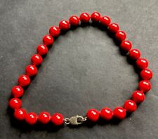 Kazuri bead red for sale  DUNMOW
