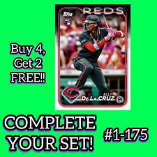 Béisbol Commons Topps Serie 1 2024 ¡COMPLETA TU JUEGO! Tarjetas Pick #1-175 🙂 🙂 segunda mano  Embacar hacia Argentina