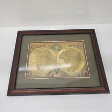 wall framed map for sale  Seattle