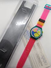 Montre swatch chrono d'occasion  France