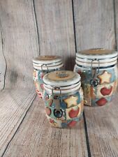3 decorative canisters for sale  Clarksville