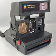 Usado, Cámara terrestre instantánea Polaroid Autofocus 660 con correa negra sin película de colección segunda mano  Embacar hacia Argentina